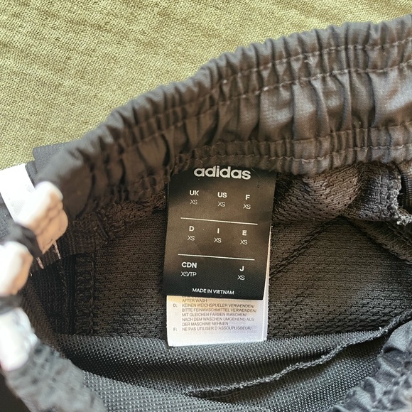 Adidas Joggers: Black with Classic White Stripes - Picture 2 of 5